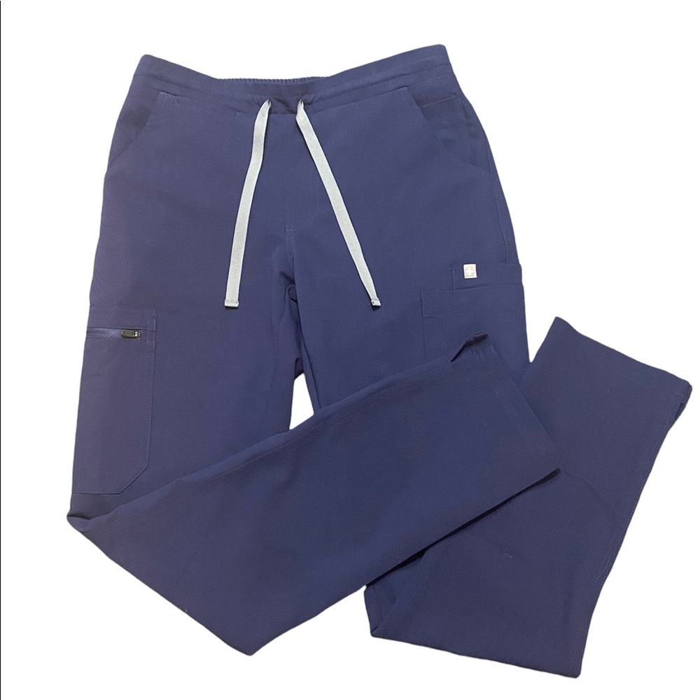 FIGS- Yola Skinny Scrub Pants- NAVY BLUE XS